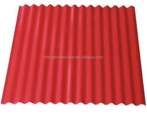 Galvanized Roofing Corrugated Forming Machine Automatic Zigzag Roof Tile Machine