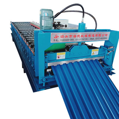 Galvanized Roofing Corrugated Forming Machine Automatic Zigzag Roof Tile Machine
