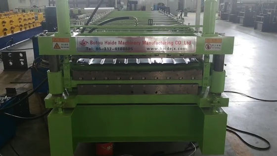 Steel Simple Double Layer Forming Machine Ware House Making Producing Machine