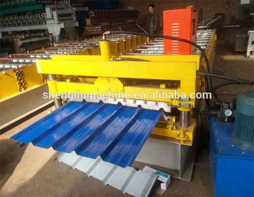Steel Simple Double Layer Forming Machine Ware House Making Producing Machine