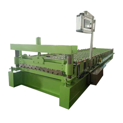 Il tetto galvanizzato ha ondulato la formazione della macchina automatica delle mattonelle di tetto di zigzag della macchina