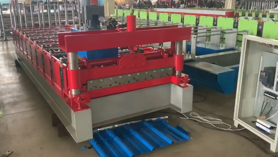 Il doppio strato di Haide che forma la macchina ondulata e strato del tetto del metallo di IBR lamina a freddo la formazione della macchina