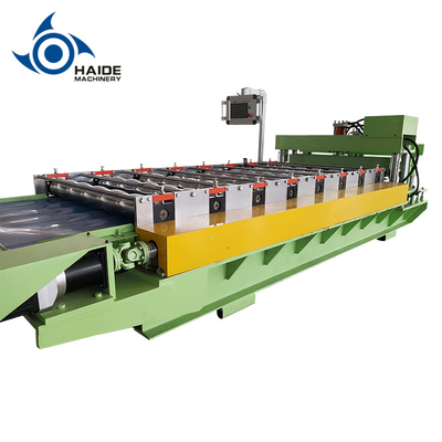 Mattonelle lustrate parete del tetto della lamina di metallo laminare a freddo formazione del produttore della macchina