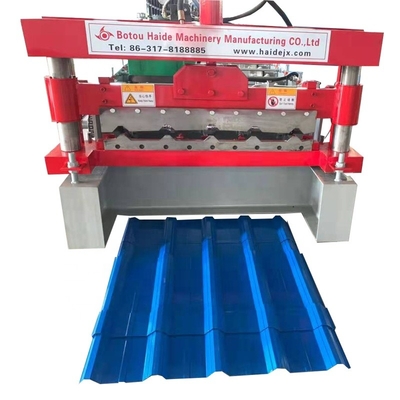 Rotolo lustrato fabbricante delle mattonelle che forma la linea di produzione, macchina lustrata delle mattonelle utilizzata tetto