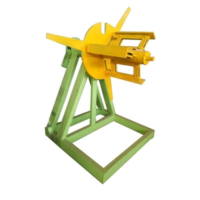 bobina manuale Uncoiler della lamiera di acciaio di Decoiling Machin dello strato 5tons