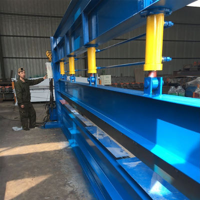 Macchina piegatubi di profilo del tetto d'acciaio automatico del piatto